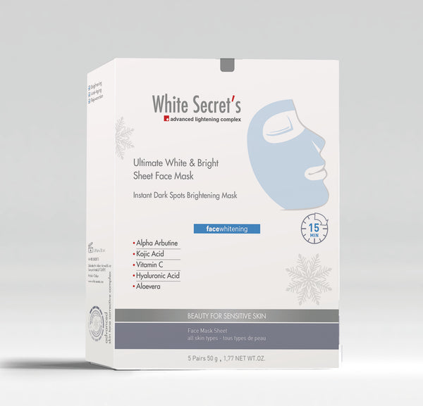 Ultimate White & Bright Sheet Face Mask